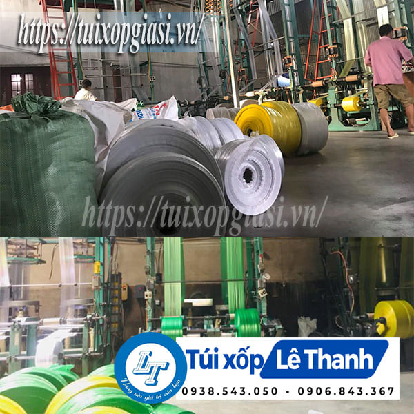 Túi xốp trắng 2 quai giá sỉ