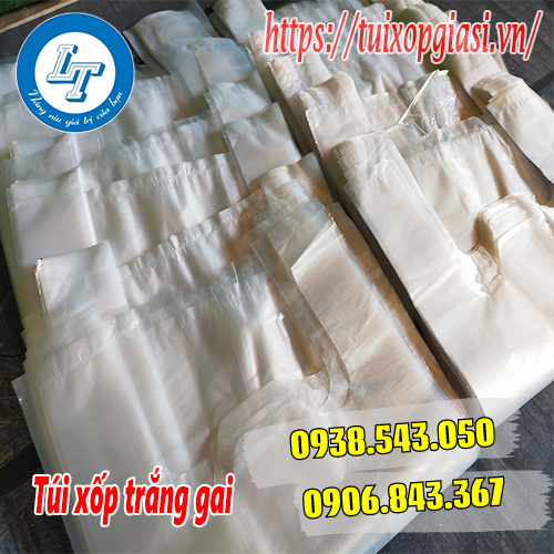 Túi xốp trắng gai