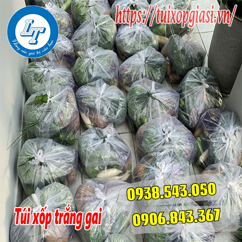Túi xốp trắng gai giá tốt