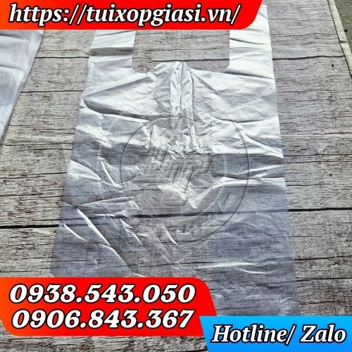 Túi xốp trắng gai zin