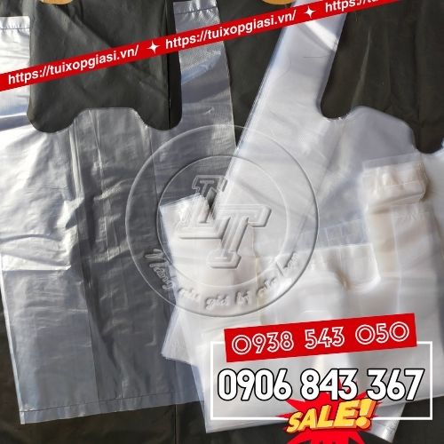 Túi xốp trắng gai zin