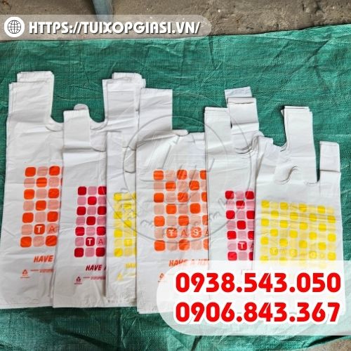 Túi xốp xuất khẩu in logo giá sỉ