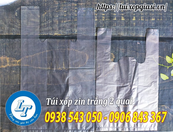 Túi xốp zin trắng