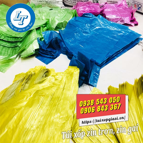 Túi xốp zin trơn đủ kích thước
