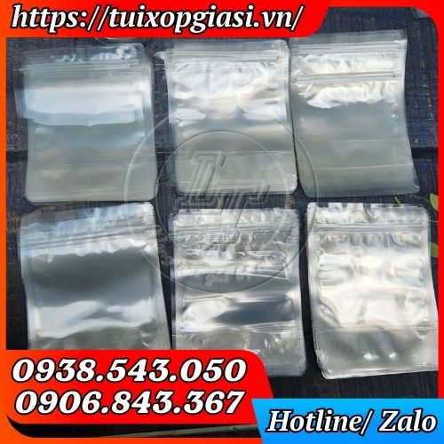Túi zip 2 mặt trong chắc chắn, chất lượng