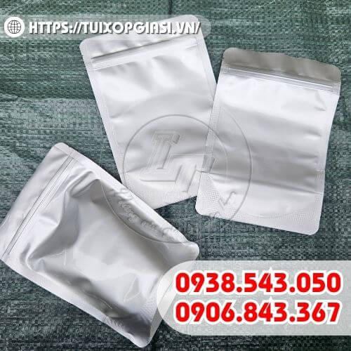 Túi zip bạc mẫu mã đẹp