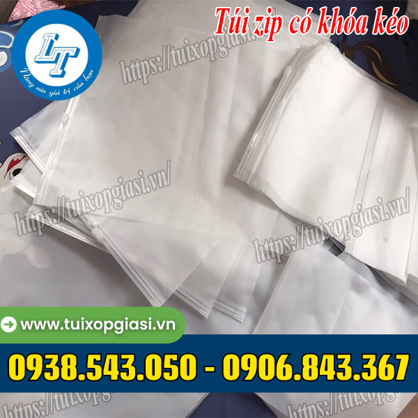Túi zip có khóa kéo