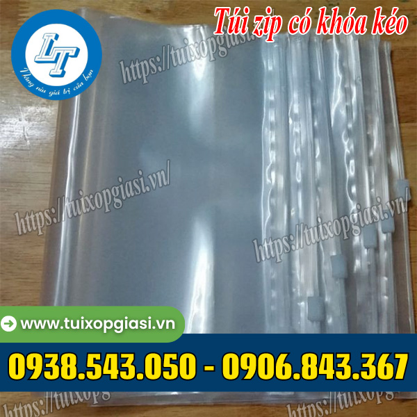 Túi zip có khóa kéo