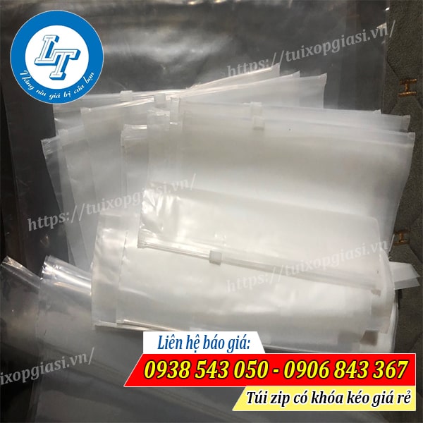 Túi zip có khóa kéo giá rẻ Túi zip có khóa kéo giá rẻ