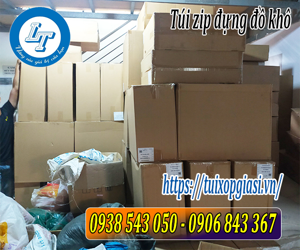 Túi zip đựng đồ khô đủ loại