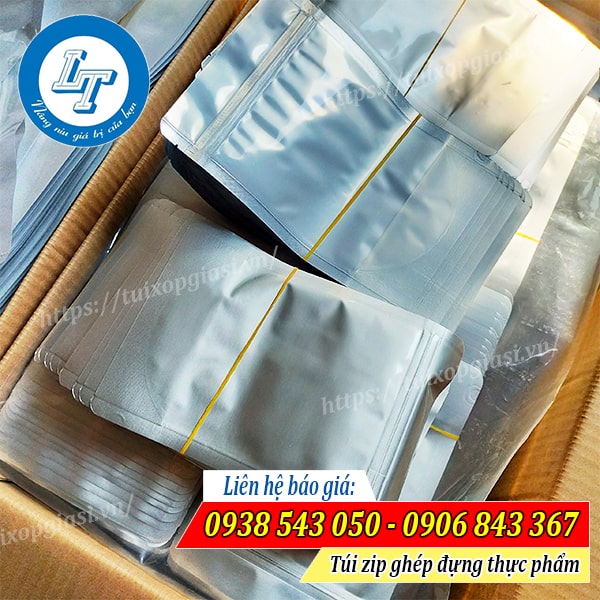 Túi zip ghép đựng thực phẩm giá rẻ