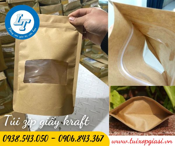 Túi zip giấy