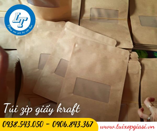 Túi zip giấy 22x30