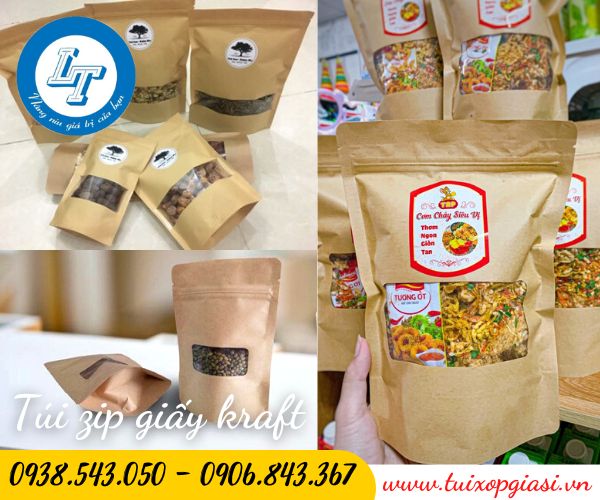 Túi zip giấy đựng thực phẩm