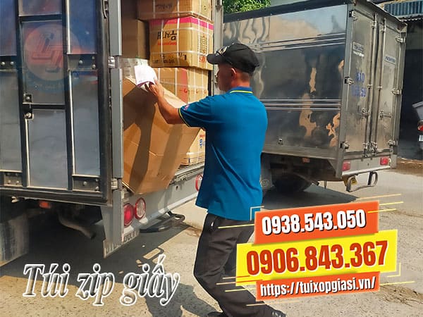 Túi zip giấy đựng thực phẩm giá rẻ