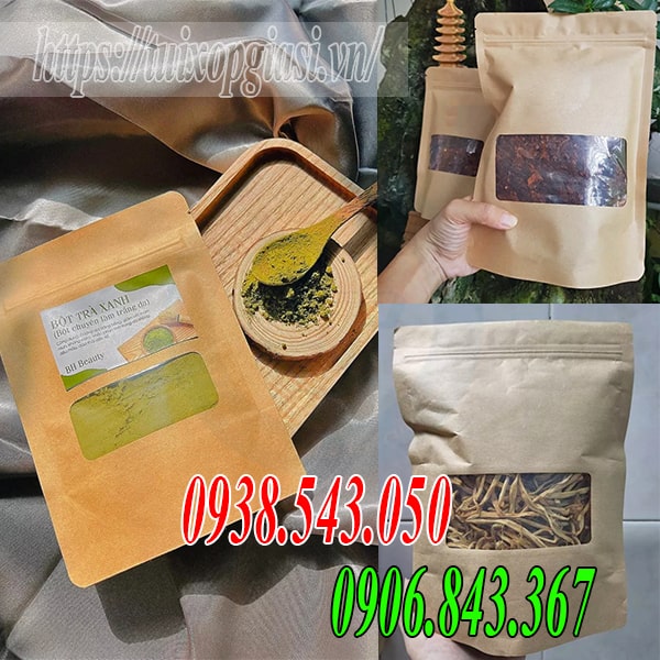 Túi zip giấy giá rẻ