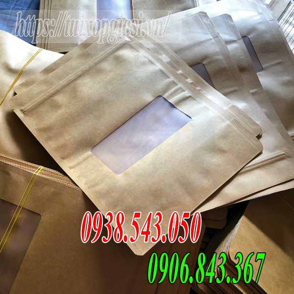 Túi zip giấy giá rẻ