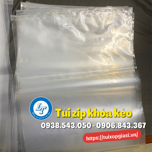 Túi zip khóa kéo giá rẻ sài gòn