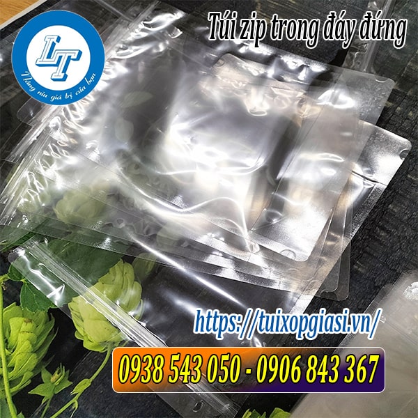 Túi zip trong đáy đứng giá rẻ miền nam