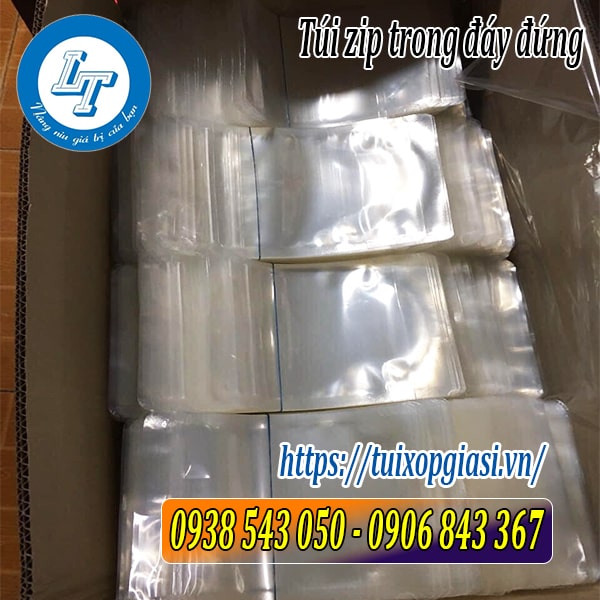 Túi zip trong đáy đứng giá rẻ