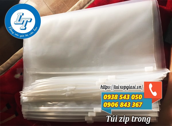 Túi zip trong giá sỉ rẻ