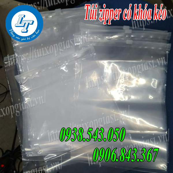 Túi zipper có khóa kéo