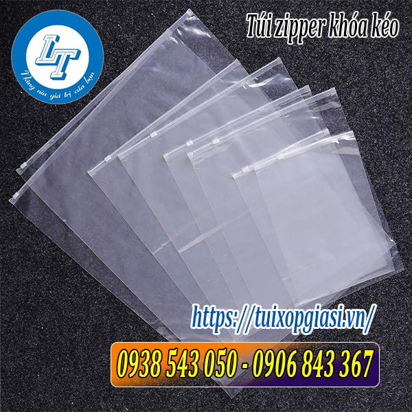 Túi zipper khóa kéo đựng quần áo, giày, chăn giá sỉ rẻ tphcm