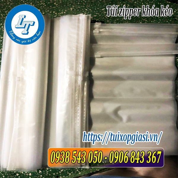 Túi zipper khóa kéo giá sỉ rẻ tphcm