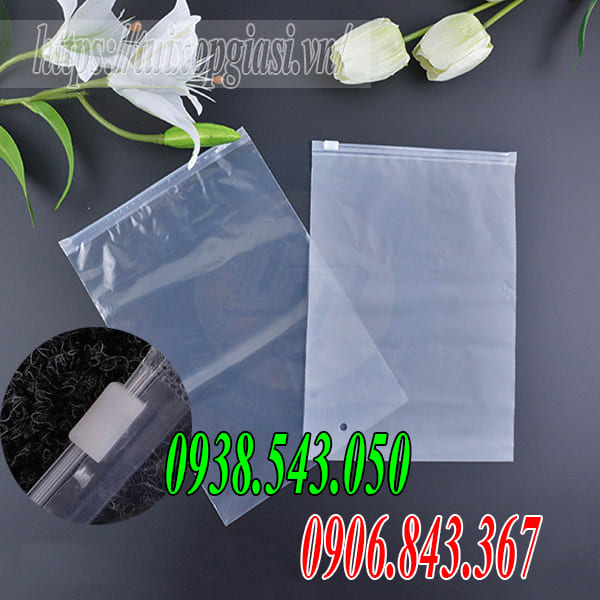 Túi zipper khóa kéo HD, HDPE