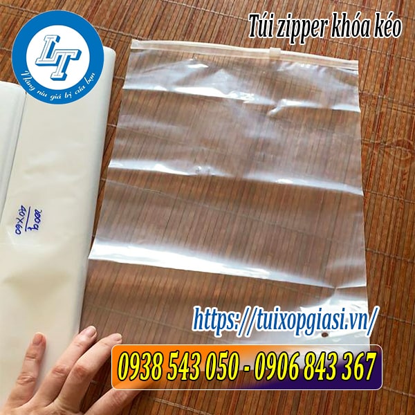 Túi zipper khóa kéo