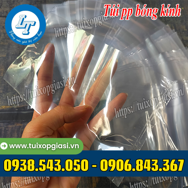Túi pp bóng kính