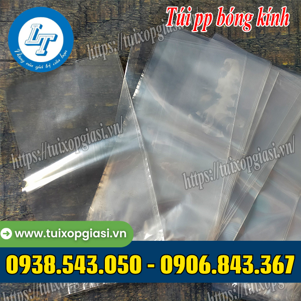Túi pp bóng kính