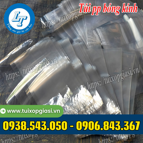 Túi pp bóng kính