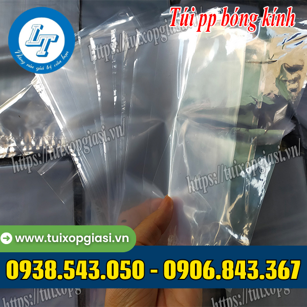Túi pp bóng kính