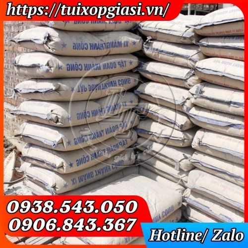 Ứng dụng của bao tải giấy xi măng