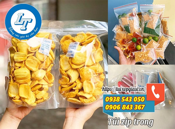 Ứng dụng của túi zip trong