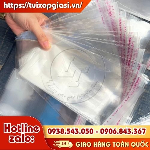 Xả kho túi opp tự dính đựng bao lì giá siêu rẻ
