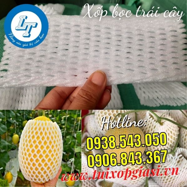 Xốp bọc dưa lưới