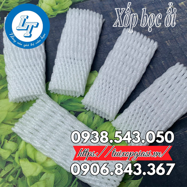Xốp bọc ổi không có bao lồng sẵn Xốp bọc ổi không có bao lồng sẵn