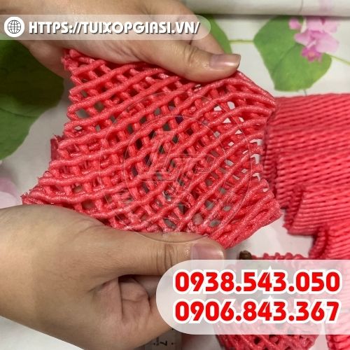 Xốp bọc táo co giãn tốt