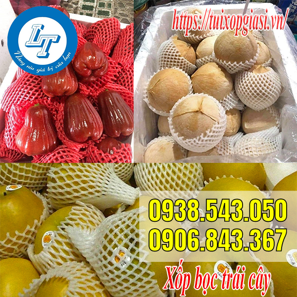 Xốp bọc trái cây