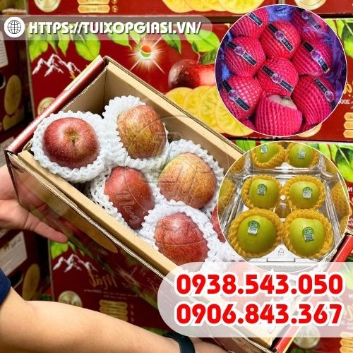 Xốp lưới bọc trái cây tăng tính thẩm mỹ cao