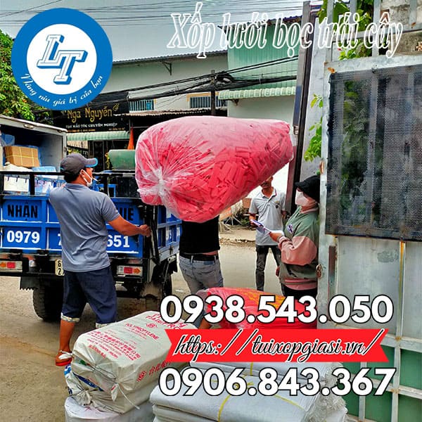 Xốp lưới bọc trái cây giá rẻ