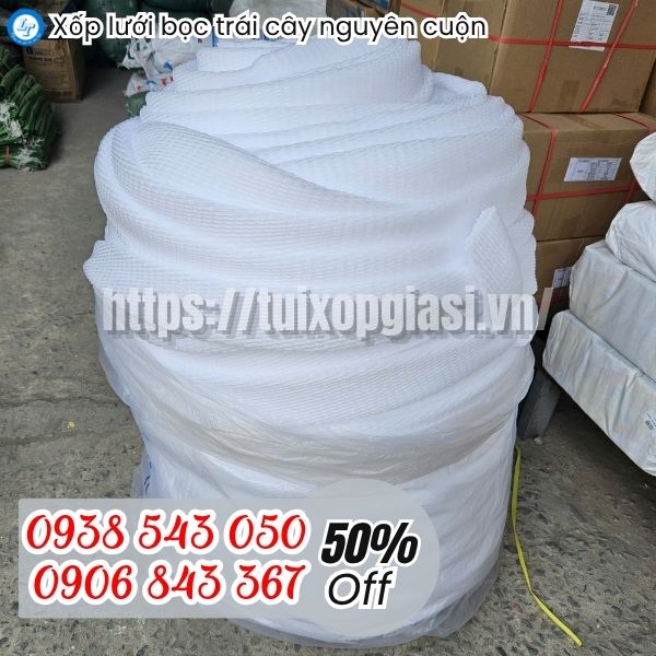 Xốp lưới bọc trái cây nguyên cuộn