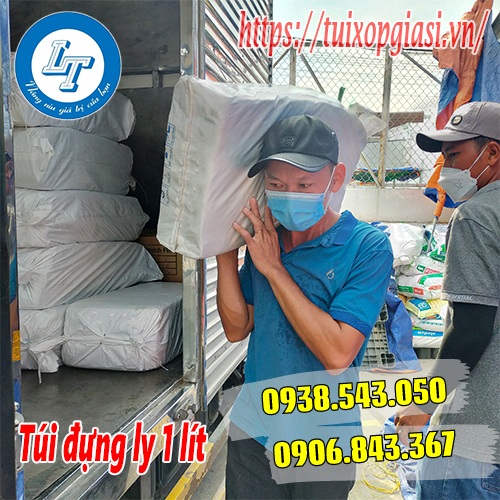 Xuất xưởng túi đựng ly 1 lít