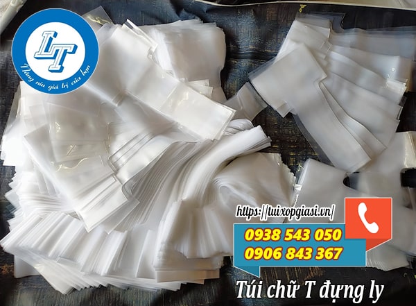 Xuất xưởng túi đựng ly chữ T