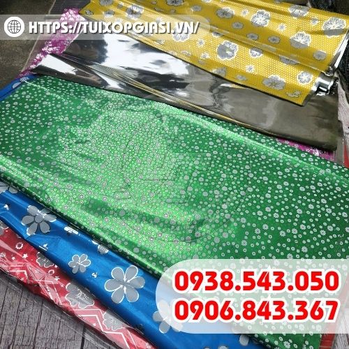 Giấy kiếng gói quà nhiều mẫu mã