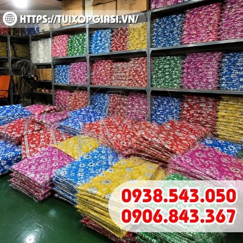 Xưởng cung cấp giấy kiếng gói quà giá rẻ nhiều màu đẹp