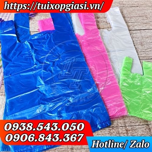 Túi xốp màu trơn