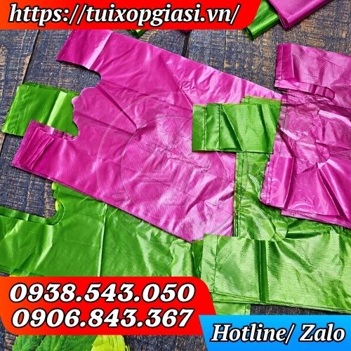 Túi xốp màu gai